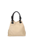 Araminta Borsa Shopper da donna Vera Pelle 80047-002 BEIGE Chiara Ferretti