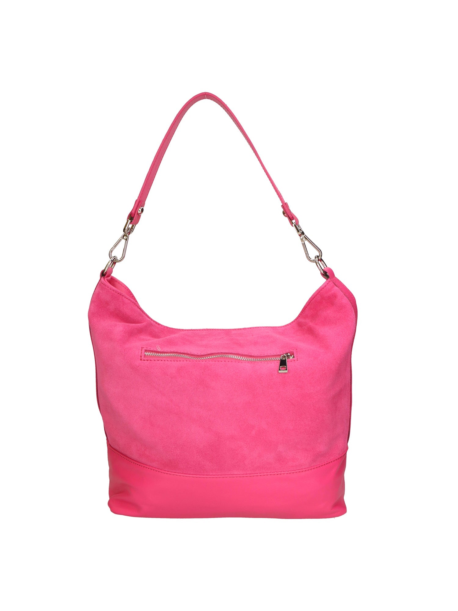 Graziana Borsa a spalla da donna Vera pelle 05960-16 FUXIA 02 FUXIA Chiara Ferretti