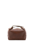 Borsa a mano unisex in vera pelle Made in Italy 4556-TESTA DI MORO Alessia Firenze