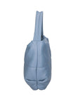 Virginia Borsa a spalla da donna Vera pelle 06495-S41 CELESTE SCURO Chiara Ferretti