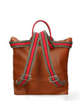 Varese Borsa a mano da donna Vera pelle 689746-D17 CUOIO SCURO - VERDE Chiara Ferretti