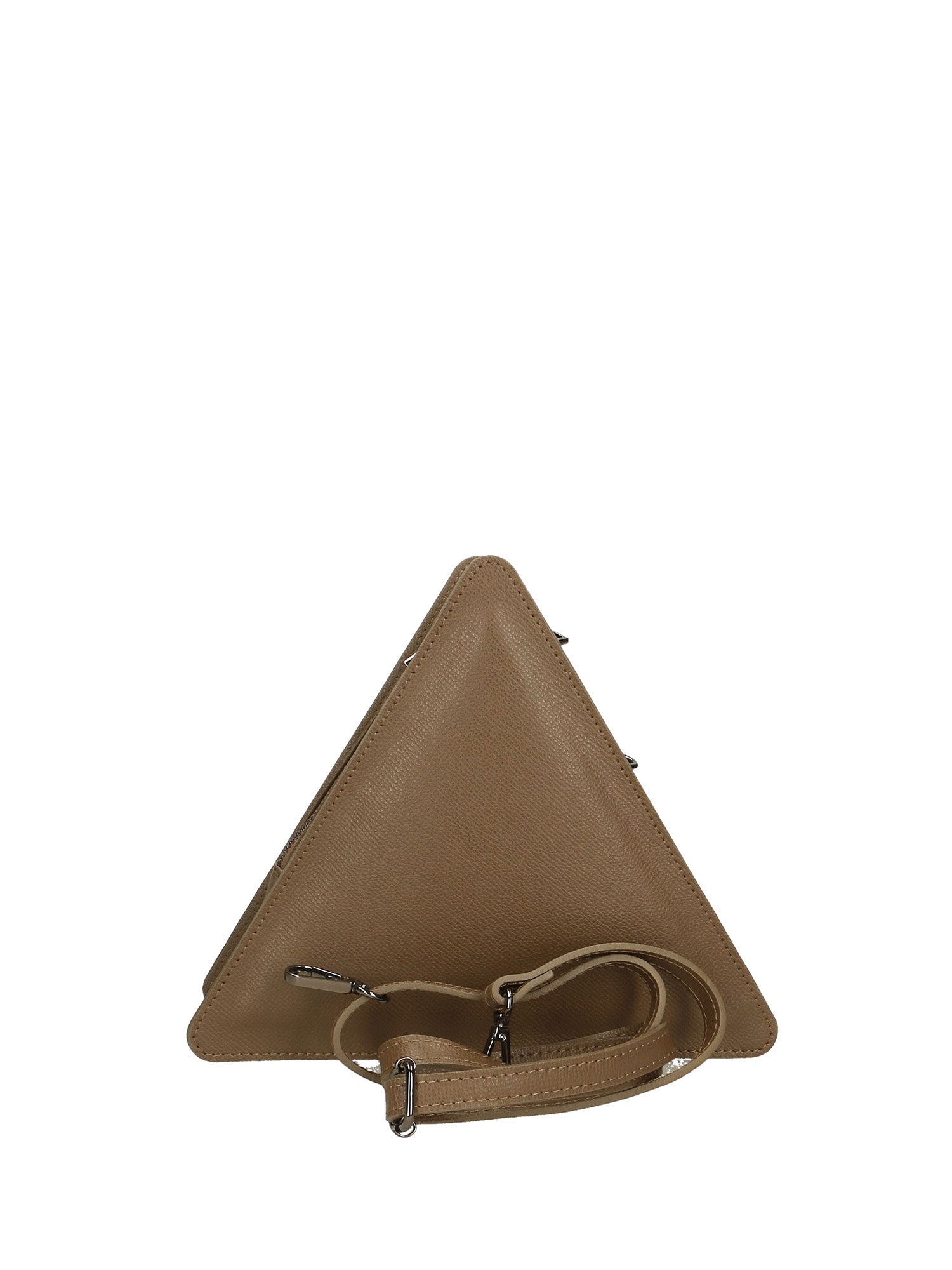 Velaria Borsa a tracolla da donna Vera pelle 6582-TAUPE Chiara Ferretti