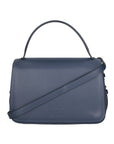 Lucia Borsa a mano da donna 100% pelle 04514-L118 BLU JEANS Chiara Ferretti