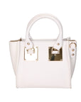Vera pelle 1143-BIANCO Borsa a mano da donna Elysia Pro Chiara Ferretti