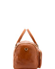 Borsa da viaggio unisex in vera pelle 100% cotone 4045-MIELE Alessia Firenze