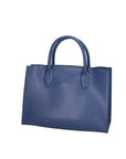 Lodovica Borsa a mano da donna Vera pelle 06544-BLUE JEANS Chiara Ferretti