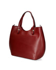 Egle Borsa a mano da donna Vera pelle 80046-ROSSO Chiara Ferretti