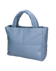 Violetta Borsa a mano da donna Vera Pelle 06473-S41 CELESTE SCURO Chiara Ferretti