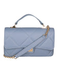 Vita Damen-Schultertasche aus echtem Leder, hergestellt in Italien, 16 x 28 x 8 cm