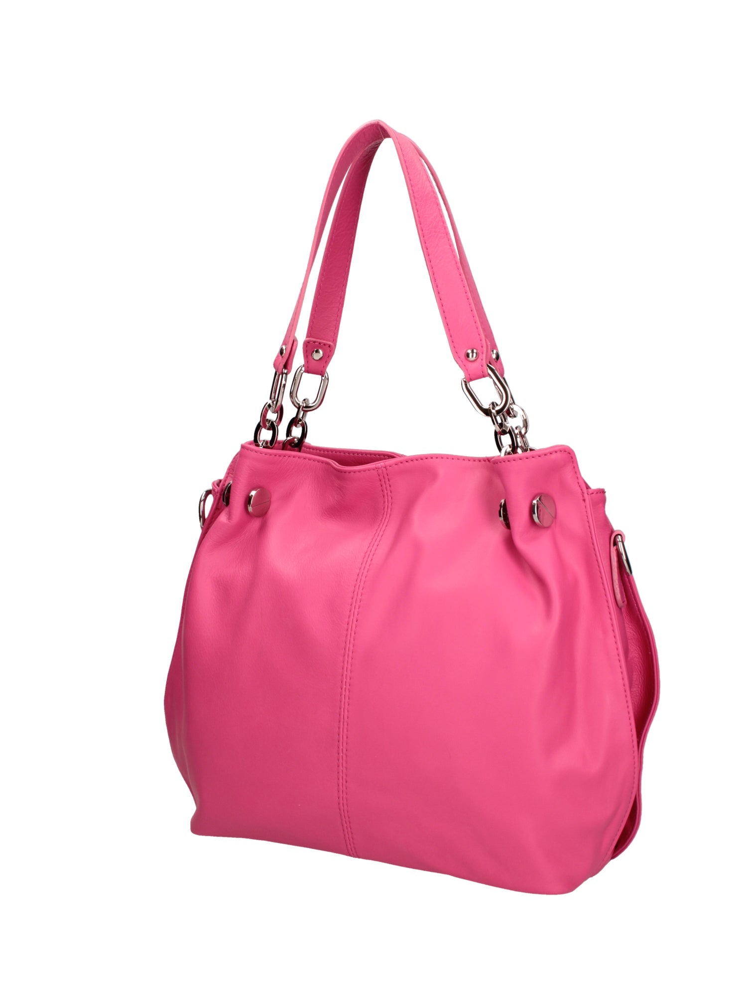 Ereba Borsa a mano da donna Made in Italy 100% pelle 3305-S02 FUXIA Chiara Ferretti