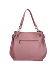 Ereba Borsa a mano da donna Made in Italy 100% pelle 3305-S73 ROSA ANTICO Chiara Ferretti