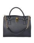 Dorotea Borsa a mano da donna 100% pelle 80040-D26 BLU SCURO DARK BLUE Chiara Ferretti