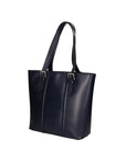 Farah Borsa a mano da donna 100% pelle 9055-BLU Chiara Ferretti