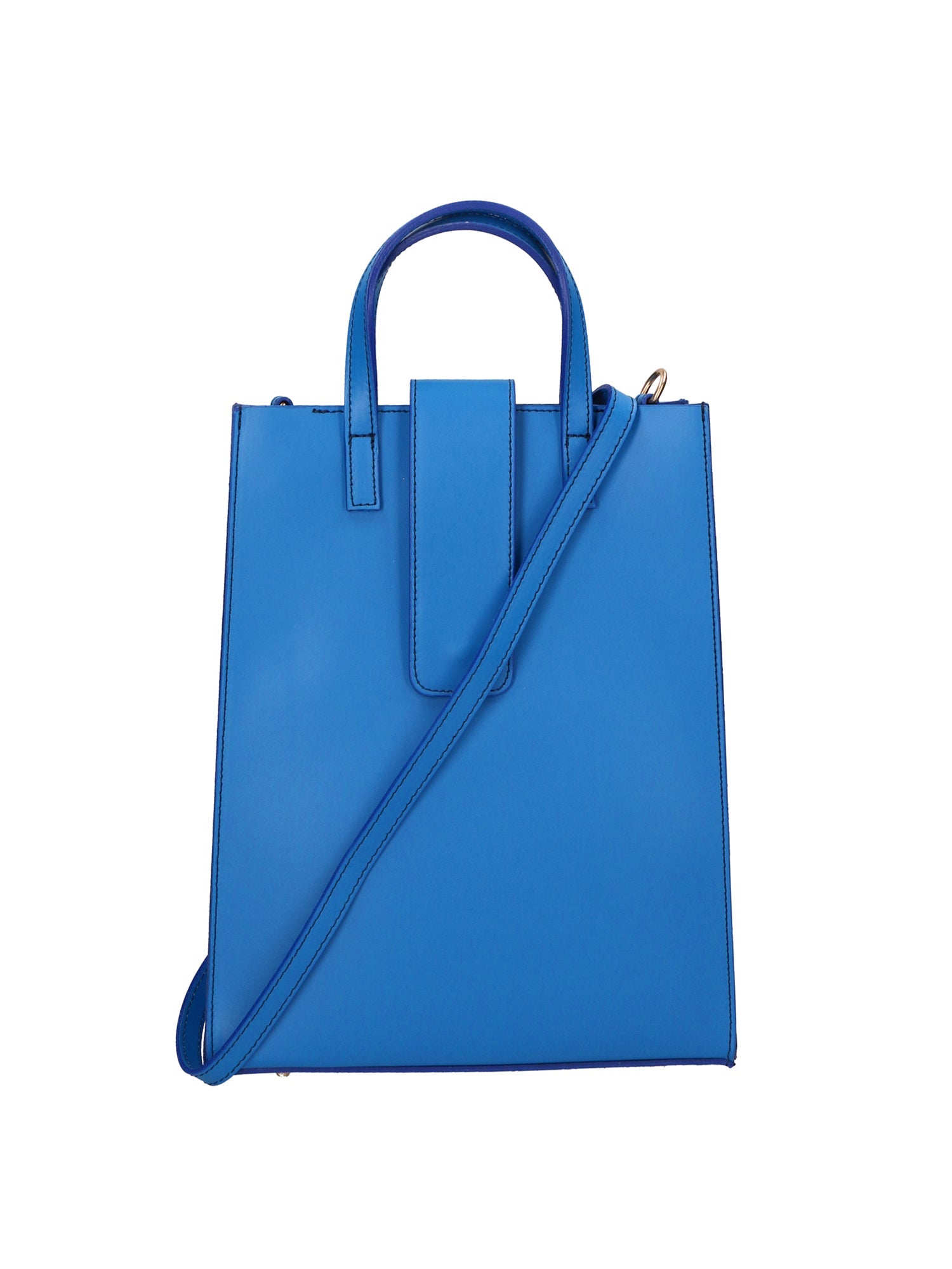 Giuseppina Borsa a mano da donna Vera pelle 05990-L222 BLU ASTER+18 BLU Chiara Ferretti