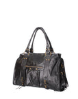 Novara Borsa a spalla da donna Vera pelle 06090 LM-L022 NERO Chiara Ferretti