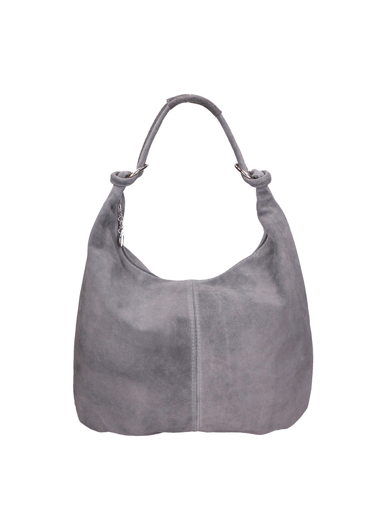 Valeria Borsa a spalla da donna Vera pelle 05280-018 GRIGIO MEDIO Chiara Ferretti