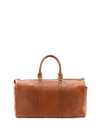 Borsa da viaggio unisex vera pelle 100% cotone 4546-MIELE Alessia Firenze