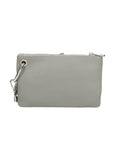Luna Borsa a tracolla da donna Vera pelle 189034-GRIGIO+ARGENTO Chiara Ferretti