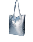 Íris Borsa a mano da donna Vera Pelle 07565-L042 CELESTE Chiara Ferretti