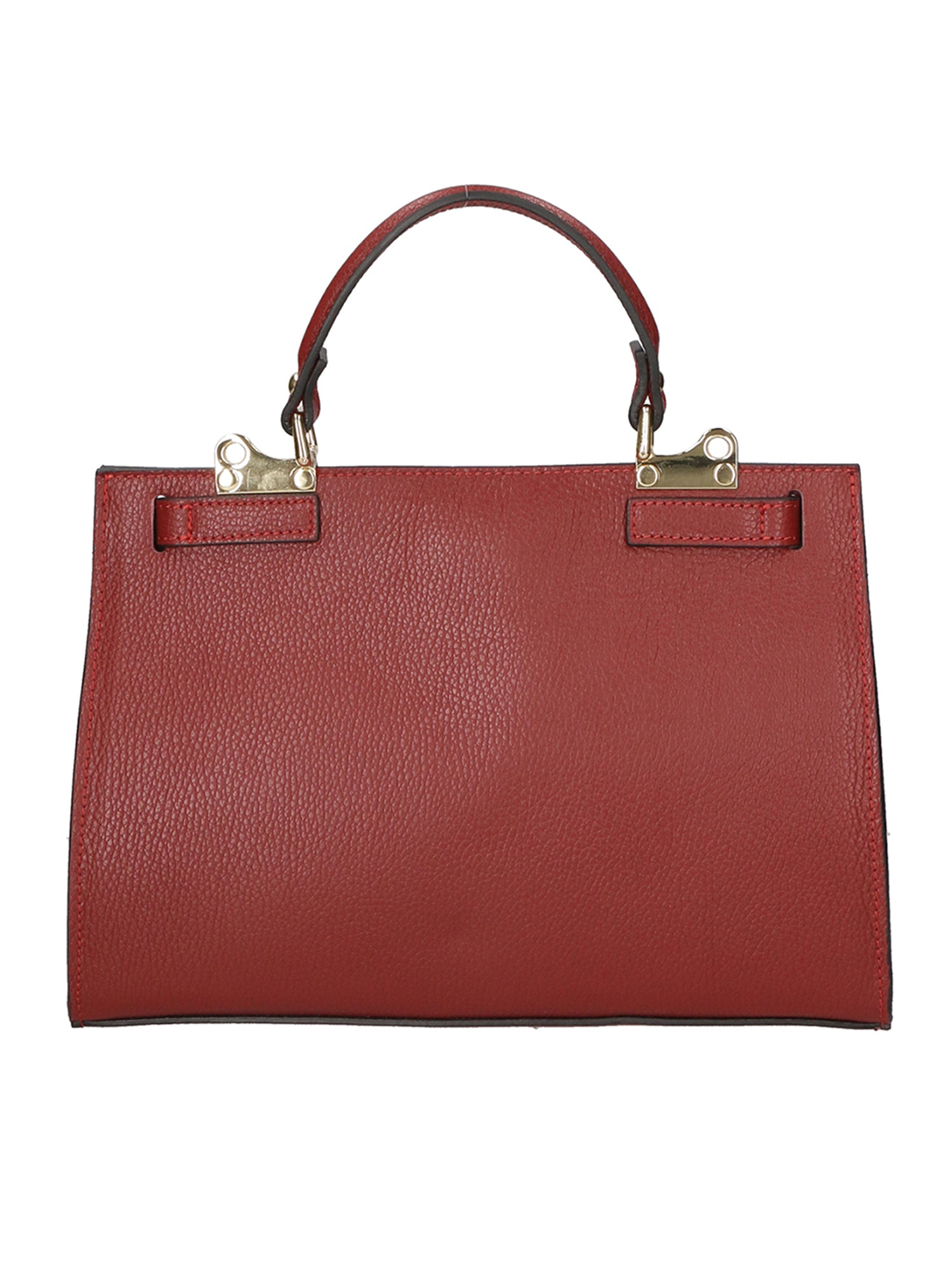 Nina Borsa a mano da donna 100% pelle 04263-D10 ROSSO SCURO DARK RED Chiara Ferretti