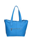 Gea Borsa a spalla da donna Vera pelle 05935-D222 BLU ASTER Chiara Ferretti