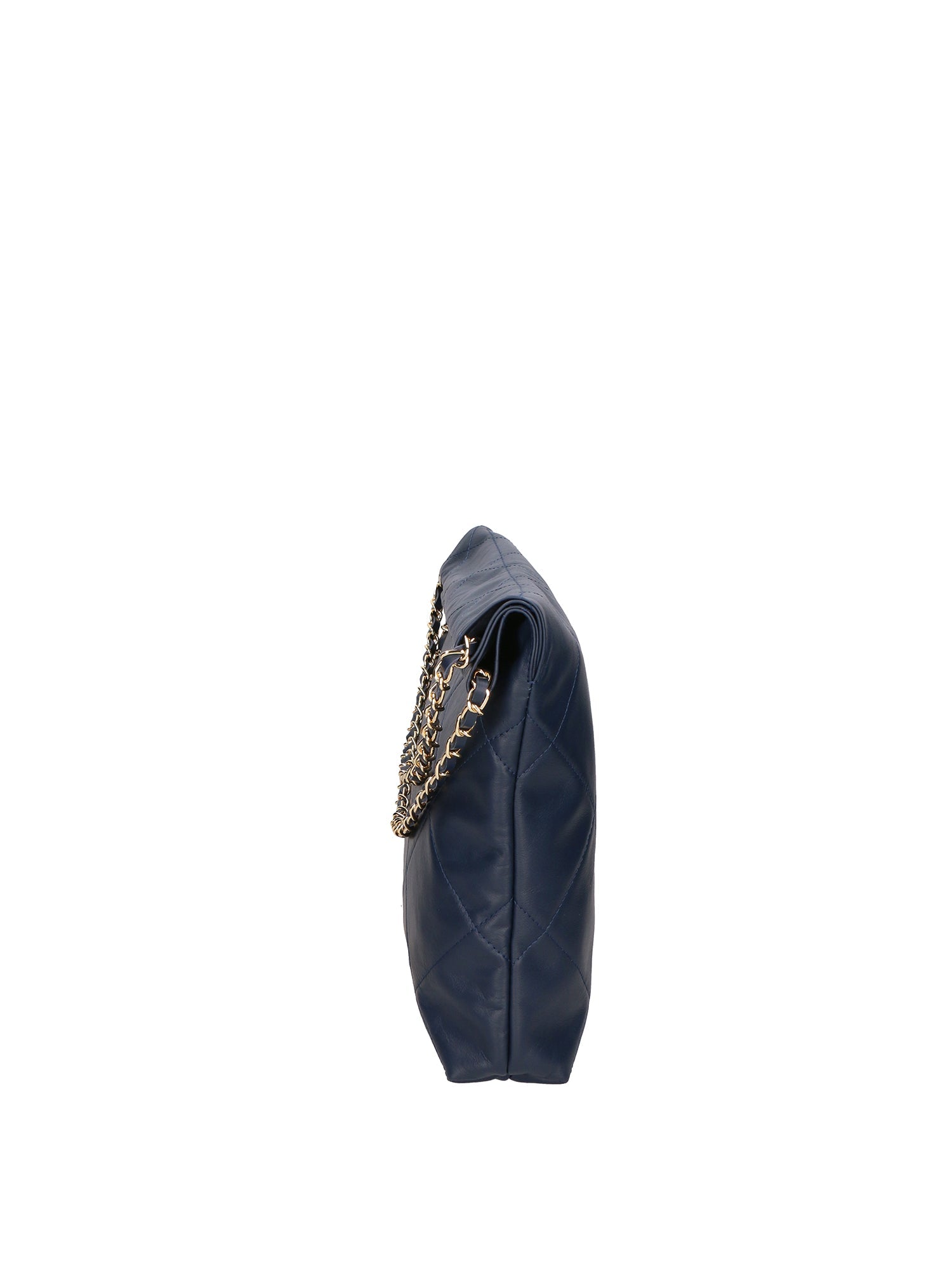 Violante Borsa a spalla donna Vera pelle 06897-S24 BLU JEANS Chiara Ferretti