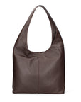 Borsa a spalla da donna In Vera pelle Made in Italy 39x55x13 cm