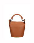 Seraphina Plus Borsa a secchiello da donna Vera pelle 6549-CUOIO Chiara Ferretti