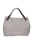 Emilia Damen-Schultertasche aus echtem Leder, hergestellt in Italien, 29 x 36 x 13 cm