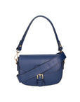 Viktoria Borsa a spalla da donna Vera pelle 06526-D24 BLU JEANS Chiara Ferretti