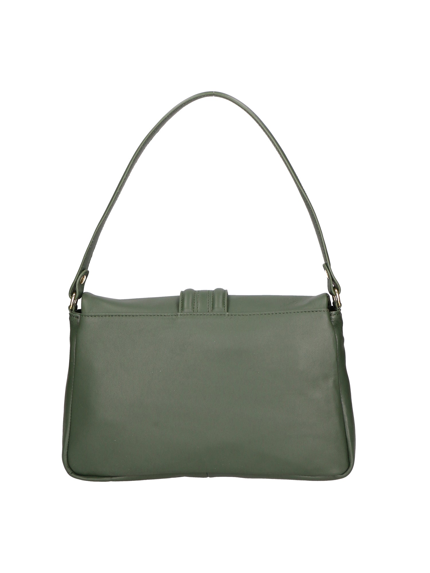 Jasmine Borsa a spalla da donna Vera pelle 06496-214 VERDE SCURO Chiara Ferretti