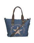 Sabrina Borsa a mano da donna 100% poliestere 8152-BLU Chiara Ferretti
