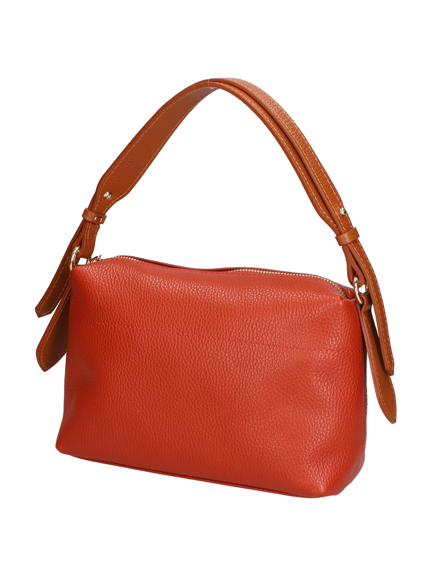 Vivienne Borsa a spalla da donna Vera pelle 06674-D61 MATTON +D17 CUOIO Chiara Ferretti