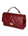 Vita Borsa a spalla da donna Vera pelle 06879-S10 RUBINO Chiara Ferretti