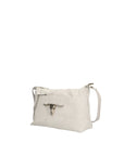 Embera Elite Borsa a tracolla donna Vera pelle scamosciata 8650-BIANCO Chiara Ferretti