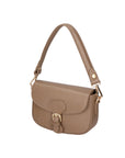 Viktoria Borsa a spalla da donna Vera pelle 06526-D40 TAUPE Chiara Ferretti