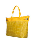 Renata Borsa a mano da donna Vera pelle 691662-GIALLO YELLOW Chiara Ferretti