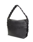 Umbria Borsa a spalla da donna Vera pelle 07169-NERO BLACK Chiara Ferretti