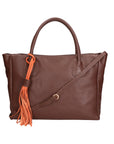 Rosalie Borsa a spalla da donna 100% pelle 06503-D223 cioccolato Chiara Ferretti