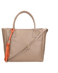 Verdiana Borsa a mano da donna Vera Pelle 06505-D40 TAUPE Chiara Ferretti