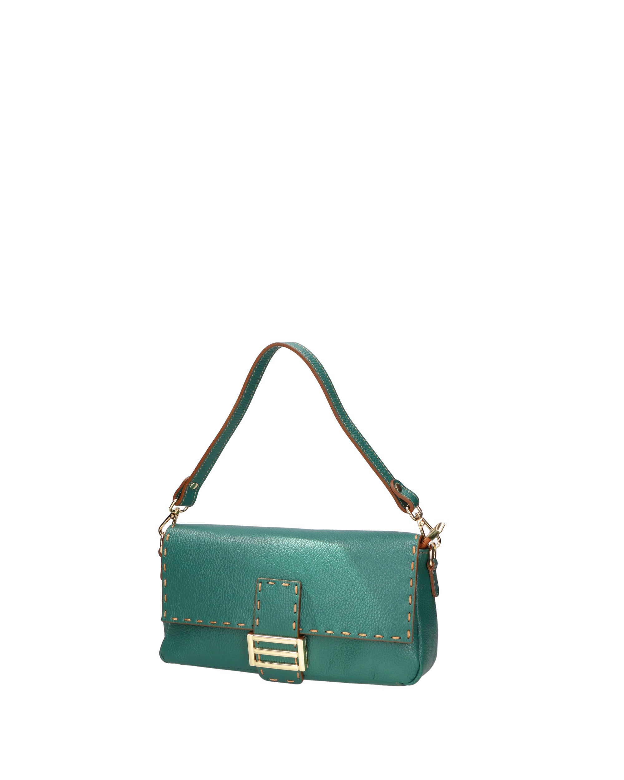 Wally Borsa a spalla da donna Vera pelle 06869-D91 PAVONE Chiara Ferretti