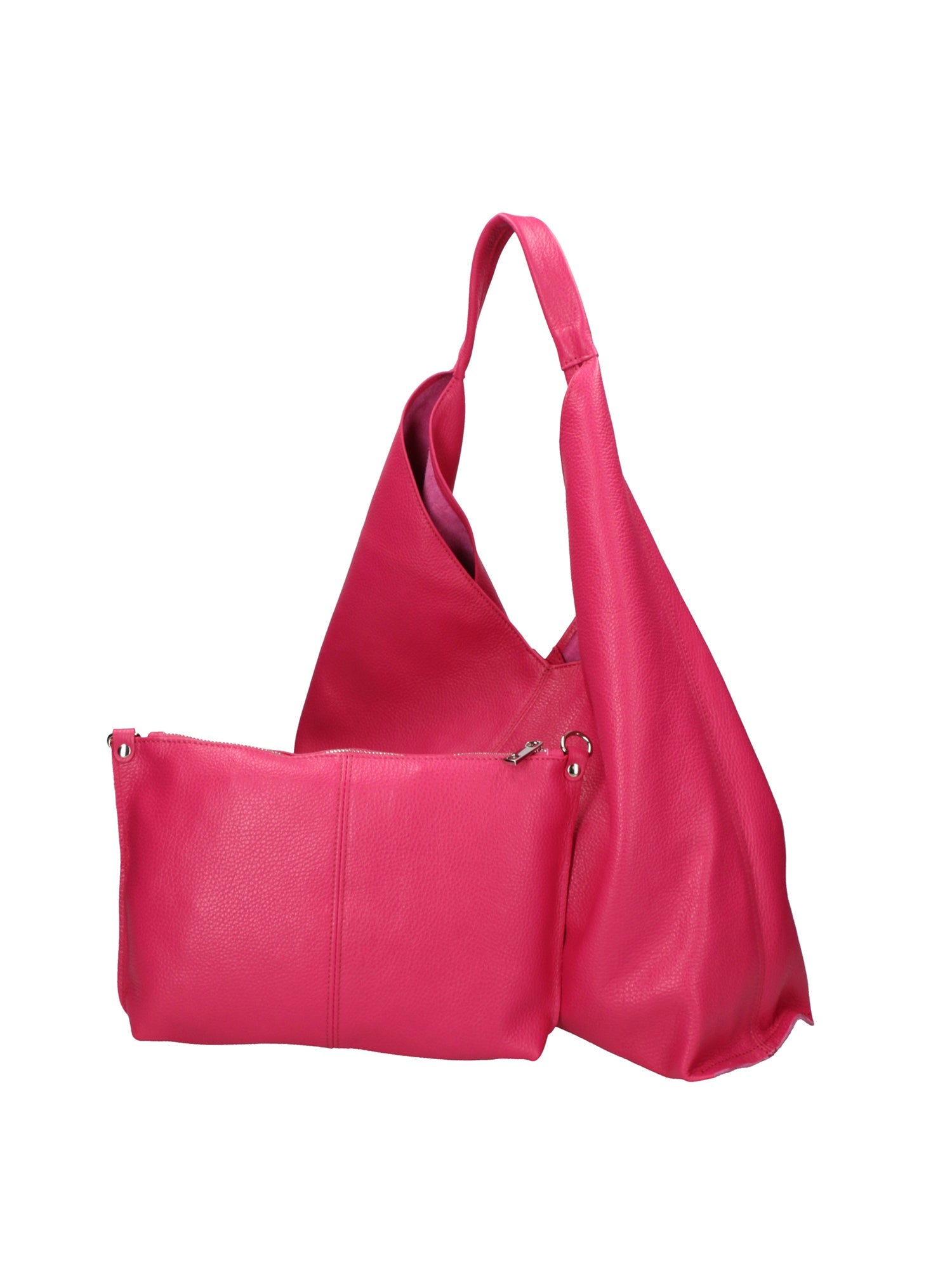 Ginger Borsa a spalla da donna Vera pelle 05788-D02 FUXIA Chiara Ferretti
