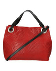 Emilia Borsa a spalla da donna Vera pelle 80059-023 ROSSO Chiara Ferretti