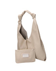 Gwenda Borsa a spalla da donna Vera pelle 06008-D37 LATTE MILK Chiara Ferretti