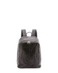 Zaino unisex in vera pelle 100% cotone 4428-NERO Alessia Firenze