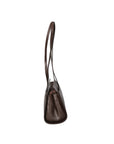 Edera Chic Borsa a spalla da donna Vera pelle 9120-TMORO DARK BROWN Chiara Ferretti