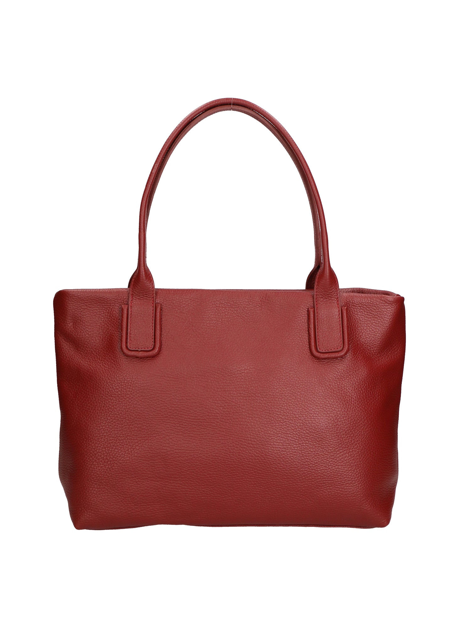 Lorena Borsa a spalla da donna Vera pelle 06506-D10 ROSSO SCURO Chiara Ferretti