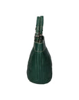 Olimpia Damenhandtasche aus echtem Leder, hergestellt in Italien, 24 x 28 x 14 cm