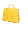 Gina Borsa a mano da donna Vera pelle 05926-D504 YELLOW+D537 CREMINO Chiara Ferretti
