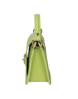 Greta Borsa a mano da donna Vera pelle 05896-C12 VERDE Chiara Ferretti